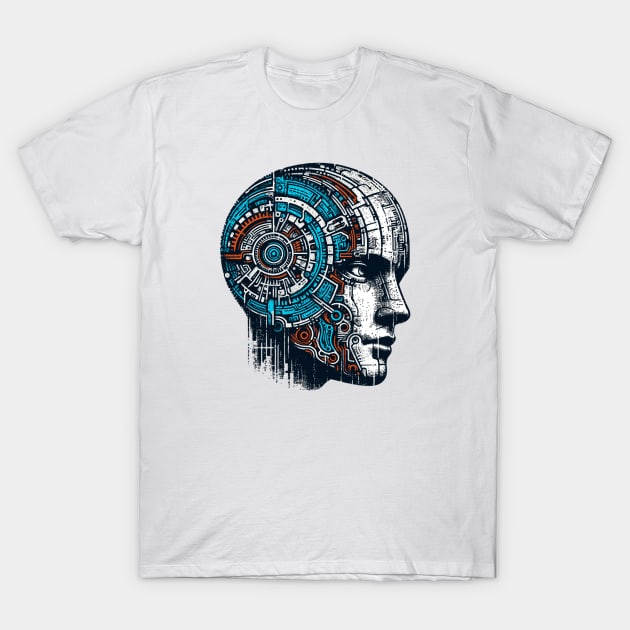 Artificial Intelligence T-Shirt by Vehicles-Art